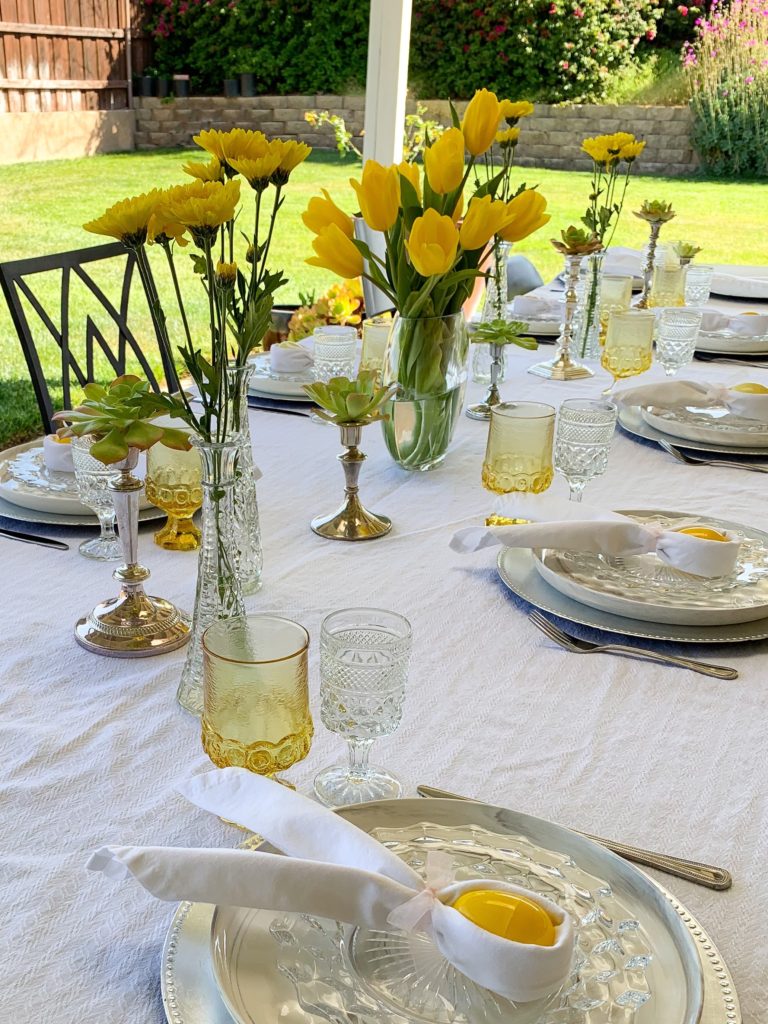 Easter Yellow_Crystal Table